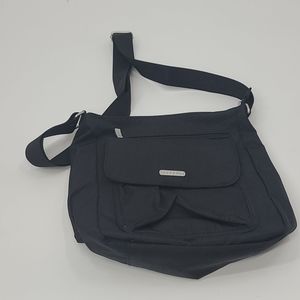 Baggallini nylon black crossbody bag